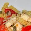 Tomaten-Mozarella-Kapern-Shipli-Salat