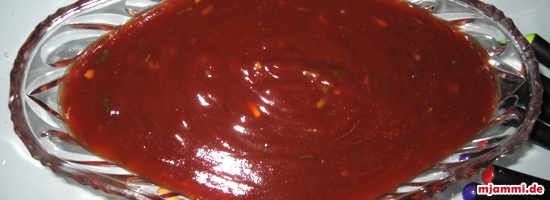 Scharfe Honigsauce