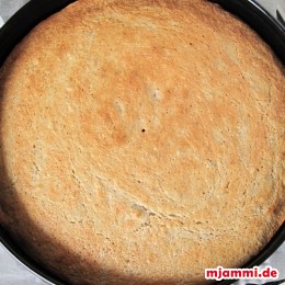 Im Ofen bei 160°C für 45 Minuten backen.