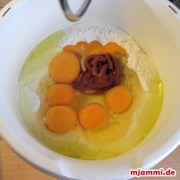 Alle Nudelzutaten ...