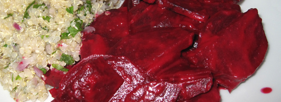 Rote-Beete-Salat mit Apfel-Kokos-Dressing