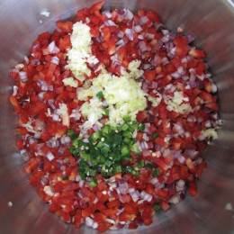 Knoblauch, gepresst